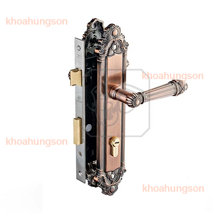 KHÓA TAY NẮM CỬA ĐI HỢP KIM HUY HOÀNG EX 8526