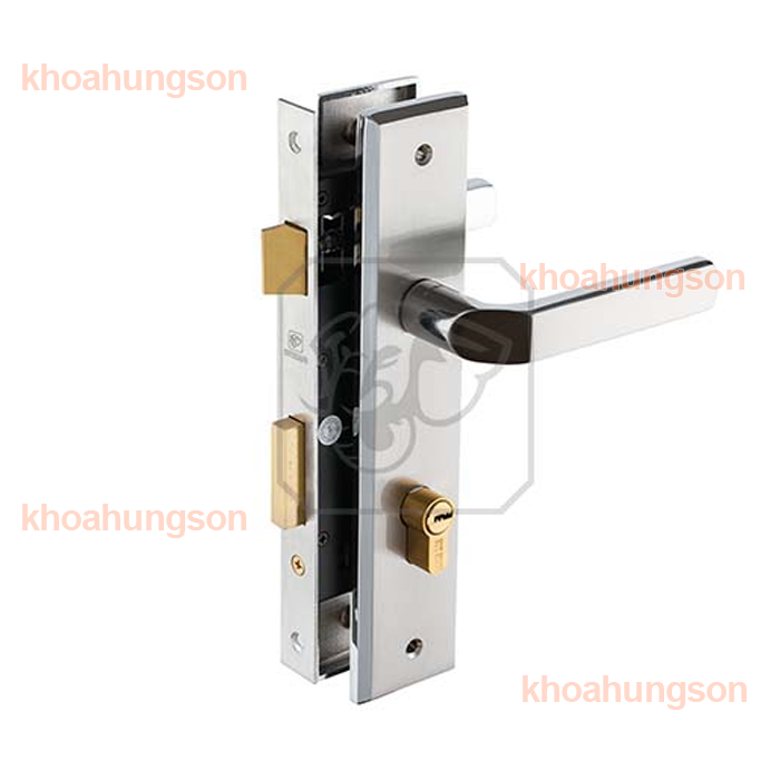 KHÓA TAY NẮM CỬA ĐI INOX SUS 304 HUY HOÀNG SS 8533