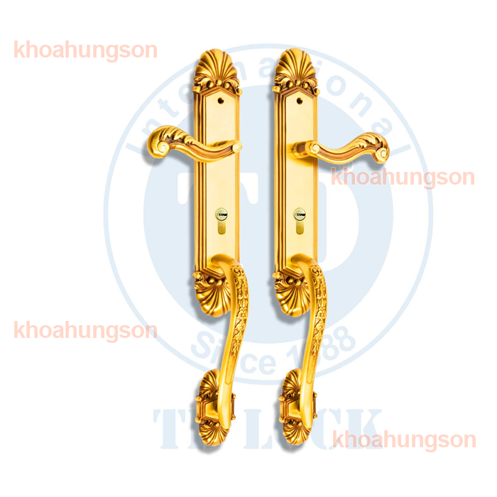 KHÓA CỬA SẢNH ĐỒNG THAU TRUNG DŨNG HAWAII VILLAGES BPH-226726-2