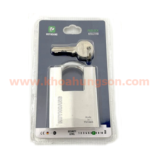 KHÓA TREO CHỐNG CẮT HUY HOÀNG TITANIUM 10