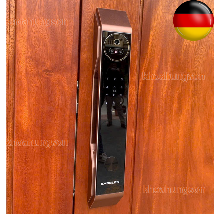 KHÓA CỬA ĐIỆN TỬ THÔNG MINH KASSLER KL-899-CNC (FACE ID 3D)