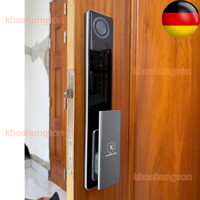 KHÓA CỬA ĐIỆN TỬ THÔNG MINH KASSLER KL-868 CNC (FACE ID 3D)