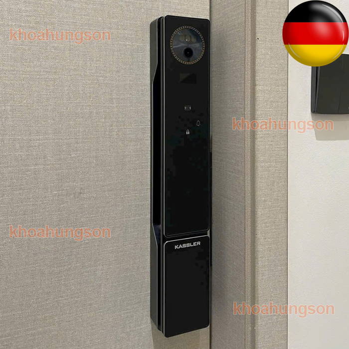 KHÓA CỬA ĐIỆN TỬ THÔNG MINH KASSLER KL-899 PLUS ( FACE ID 3D)