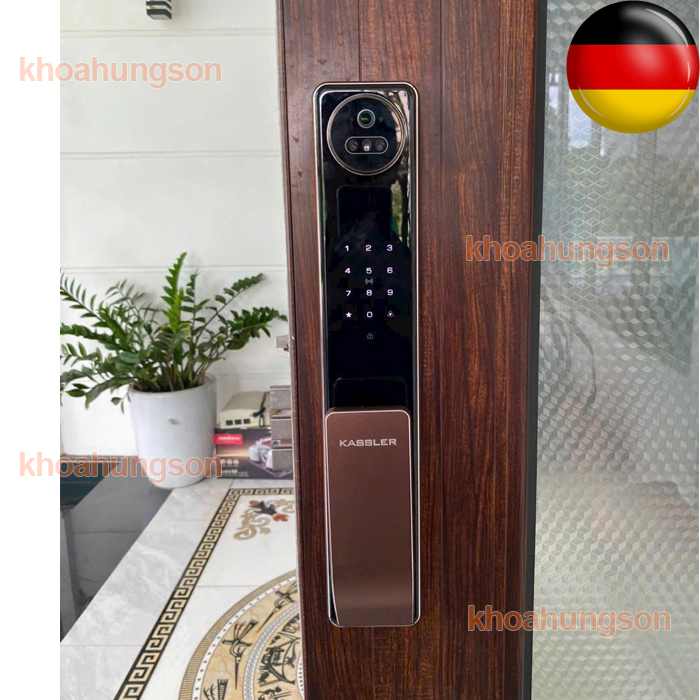 KHÓA CỬA ĐIỆN TỬ THÔNG MINH KASSLER KL-889-CNC (FACE ID 3D)