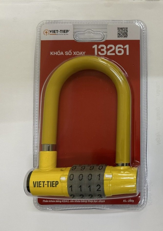 KHÓA U SỐ XOAY VIỆT TIỆP 13261 (80MM)