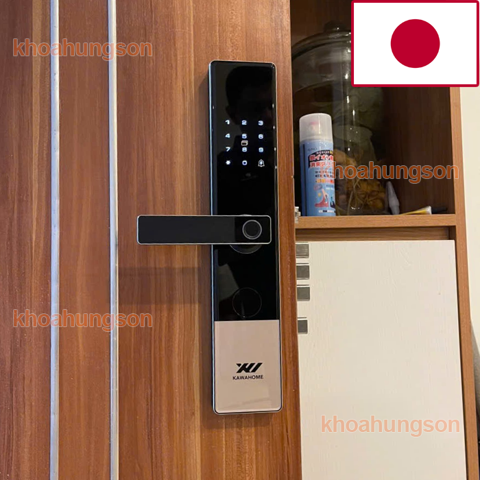 KHÓA CỬA ĐIỆN TỬ VÂN TAY KAWA-K308